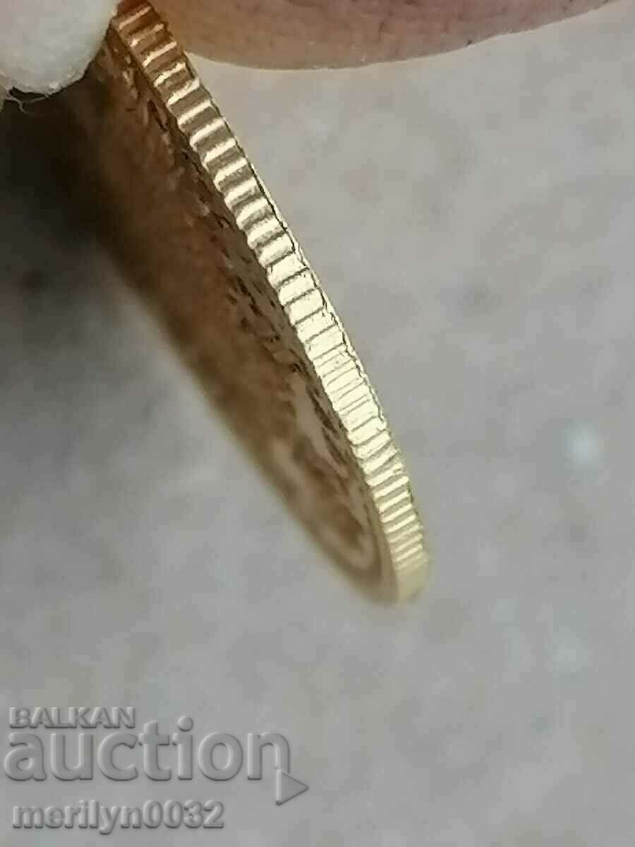 Auction  1 ducat 1885 mint Austro-Hungarian Franz Joseph gold 987/1000