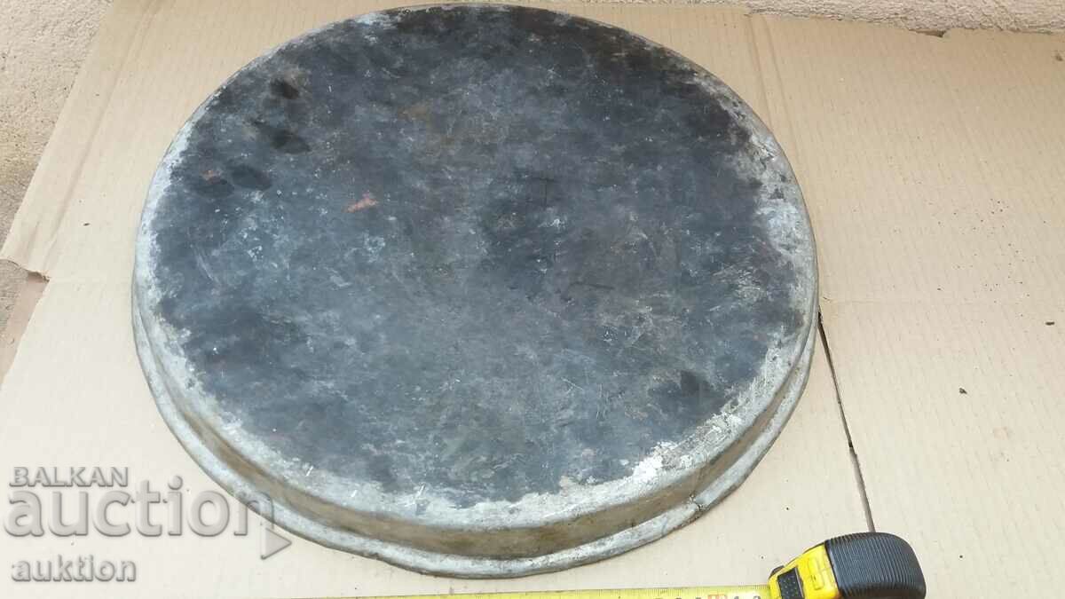 solid wrought iron revival blue, tray, tray - 7