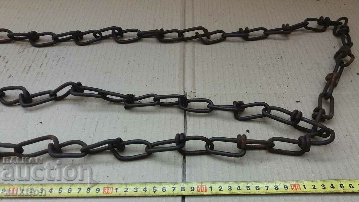 Auction old chain, shackle Auction old chain, shackle