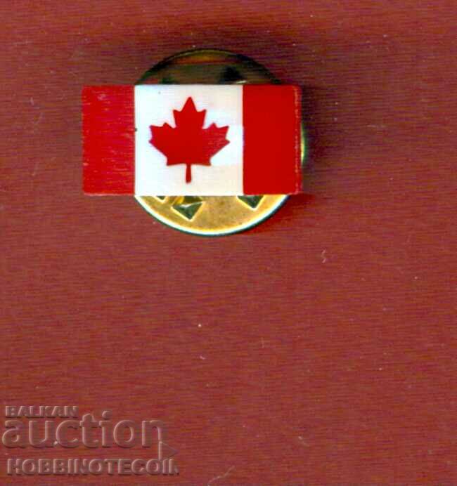 insignă - steagul CANADA