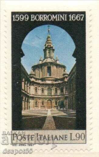 1967. Italy. The 300th anniversary of Boromini's death.
