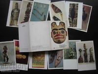 LOT OF POST CARDS OCEANIA INDONESIA AMERICA 1968. !!!