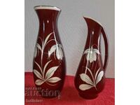 Two GDR porcelain vases