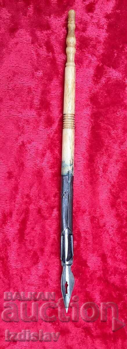 Antique ivory pen - 5 Antique ivory pen - 5