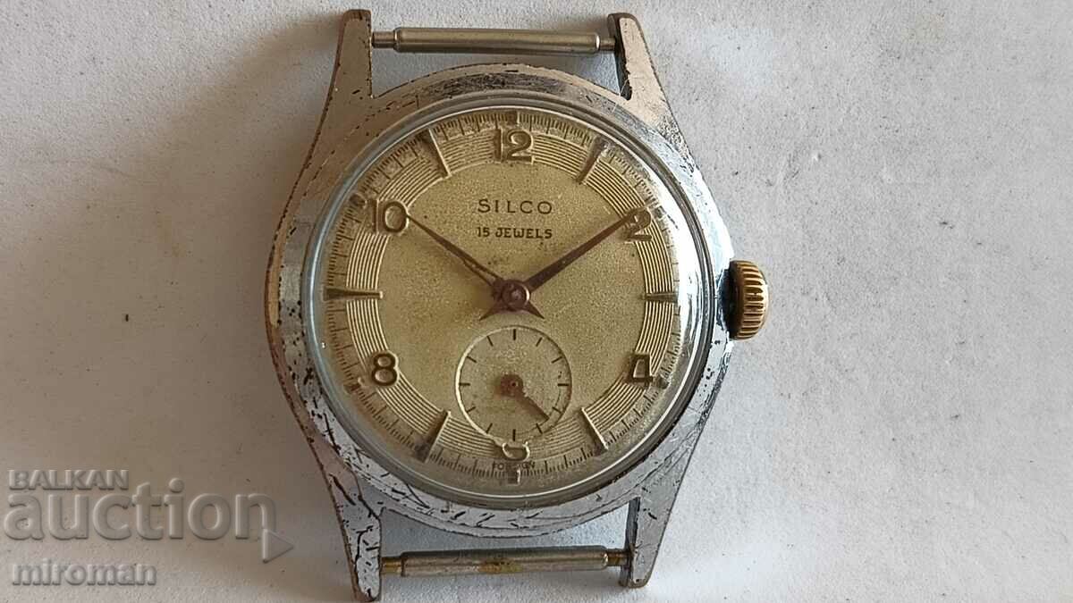 Разпродажба - швейцарски часовник Silco, работещ.