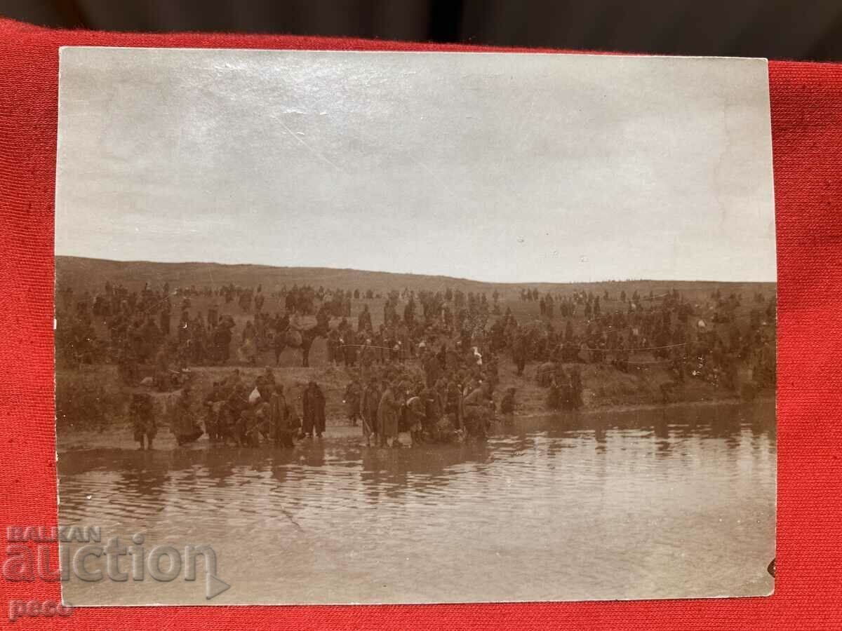 Wounded Turkish soldiers surrender Balkan War Maritsa