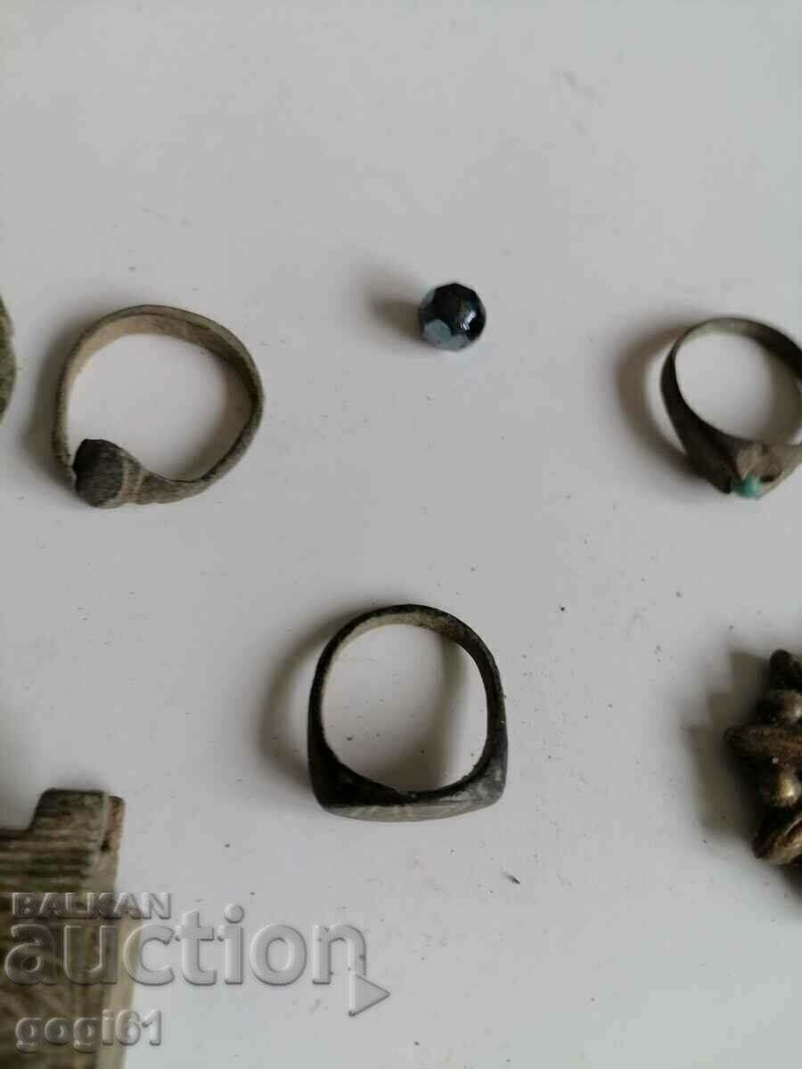 Delivery of Old fair rings and more Delivery of Old fair rings and more