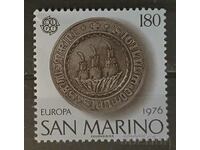 San Marino 1976 Europe CEPT Buildings MNH