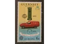 Guernsey/Guernsey 1979 Europa CEPT Cars MNH