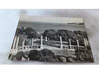 Καρτ ποστάλ Βάρνα Η είσοδος στο Sea Garden 1960