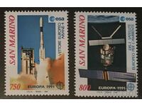 San Marino 1991 Europa CEPT Space MNH