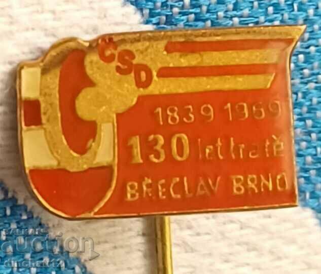 Auction ČSD line Břeclav Brno 130 years (railway) Train Auction ČSD line Břeclav Brno 130 years (railway) Train