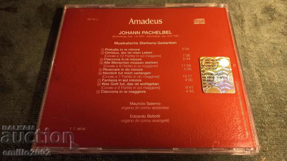 Auction Amadeus Audio CD Auction Amadeus Audio CD