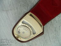 No.*7522 old device - light meter - WERRALUX - with leather case