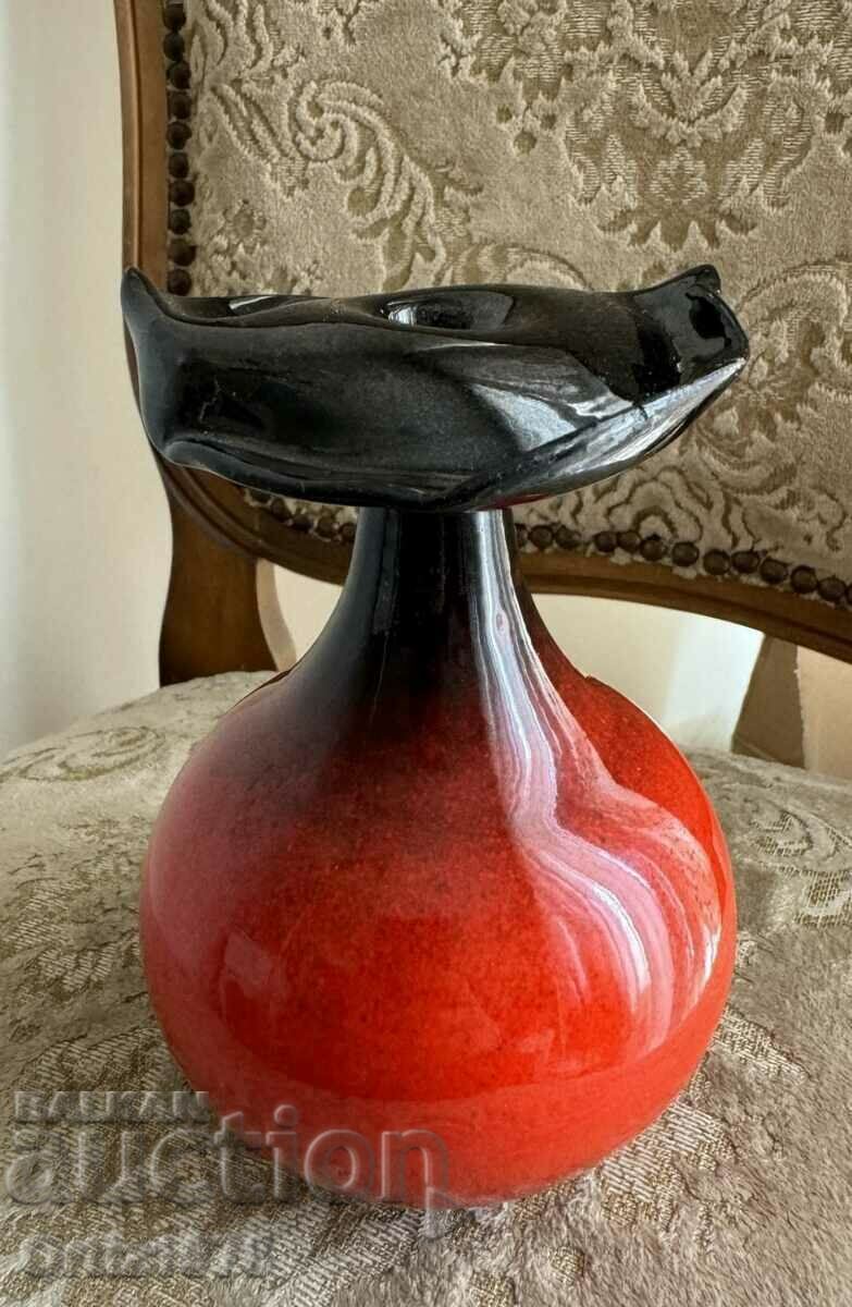 Original Italian vase, signed - 1966 with price 40.00 BGN | € 20.45 Original Italian vase, signed - 1966 with price 40.00 BGN | € 20.45