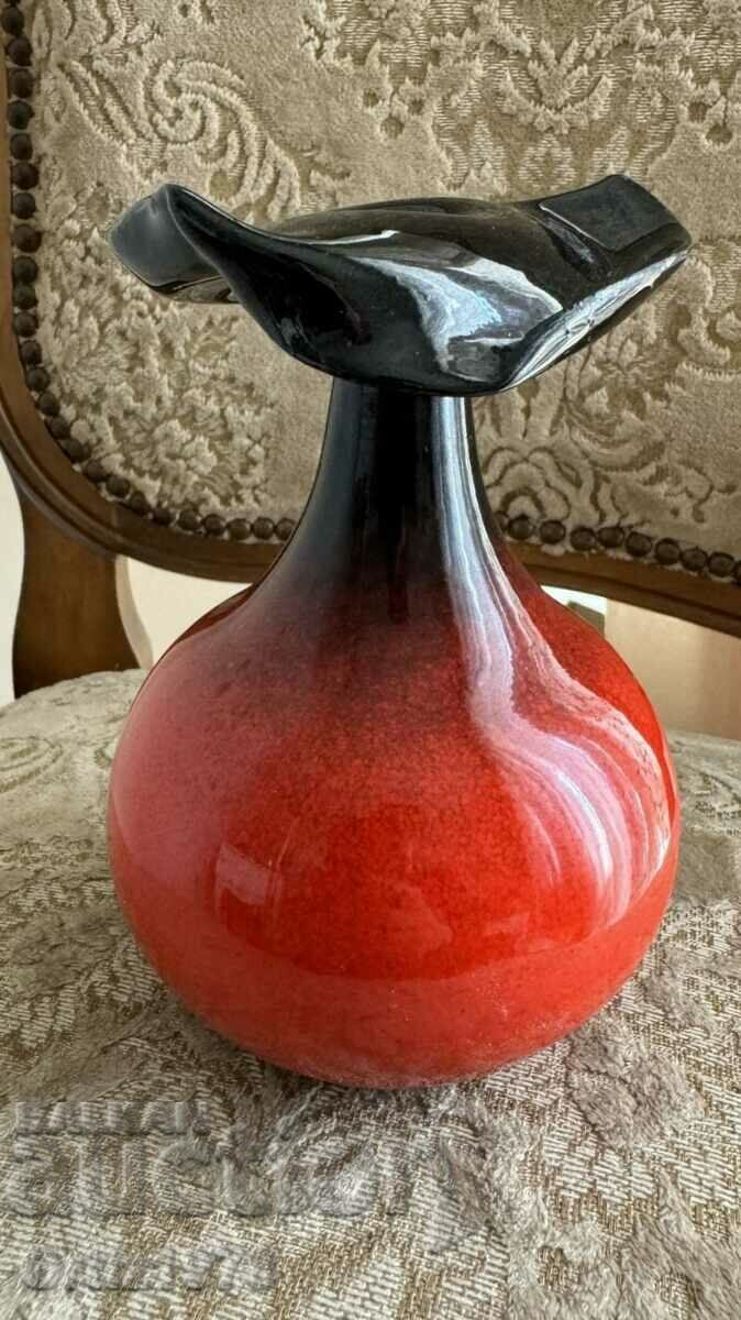 Original Italian vase, signed - 1966