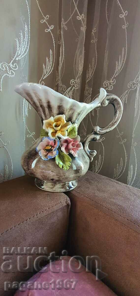 A very beautiful porcelain jug