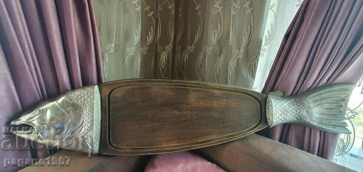 A large plate of fish A large plate of fish