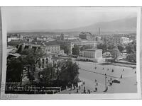 Old postcard, Sofia, "September 9" square, 1950s