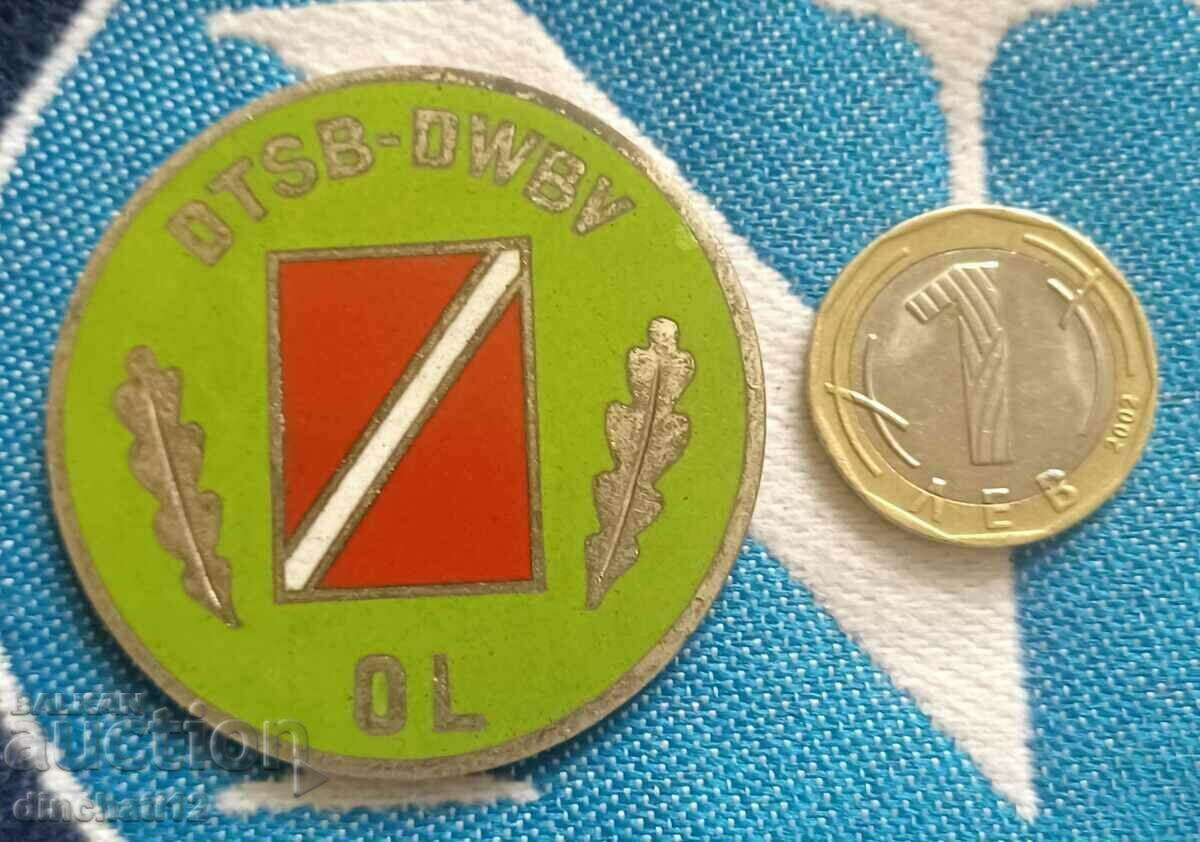 Auction Plaque DTSB DWBV OL. ZUR ERINNERUNG Sports guidance Auction Plaque DTSB DWBV OL. ZUR ERINNERUNG Sports guidance