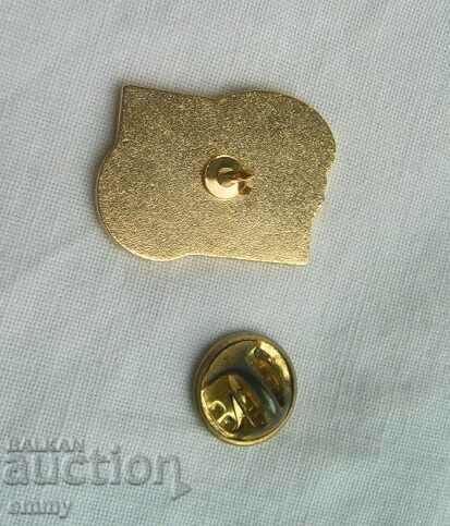 Football badge - 90 years Football Federation of Luxembourg with price 10.00 BGN | € 5.11 Football badge - 90 years Football Federation of Luxembourg with price 10.00 BGN | € 5.11