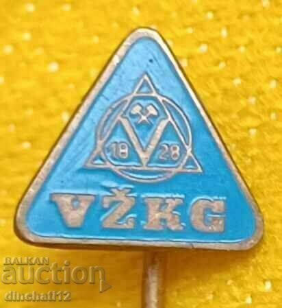 Badge. VŽKG Vítkovice 1828 - Ironworks Vítkovice Badge. VŽKG Vítkovice 1828 - Ironworks Vítkovice