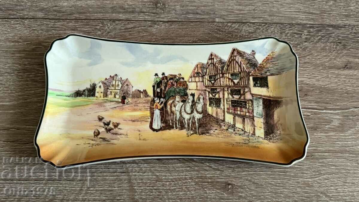 Royal Doulton – Old English Platter, 28cm, Excellent! with price 92.00 BGN | € 47.04 Royal Doulton – Old English Platter, 28cm, Excellent! with price 92.00 BGN | € 47.04