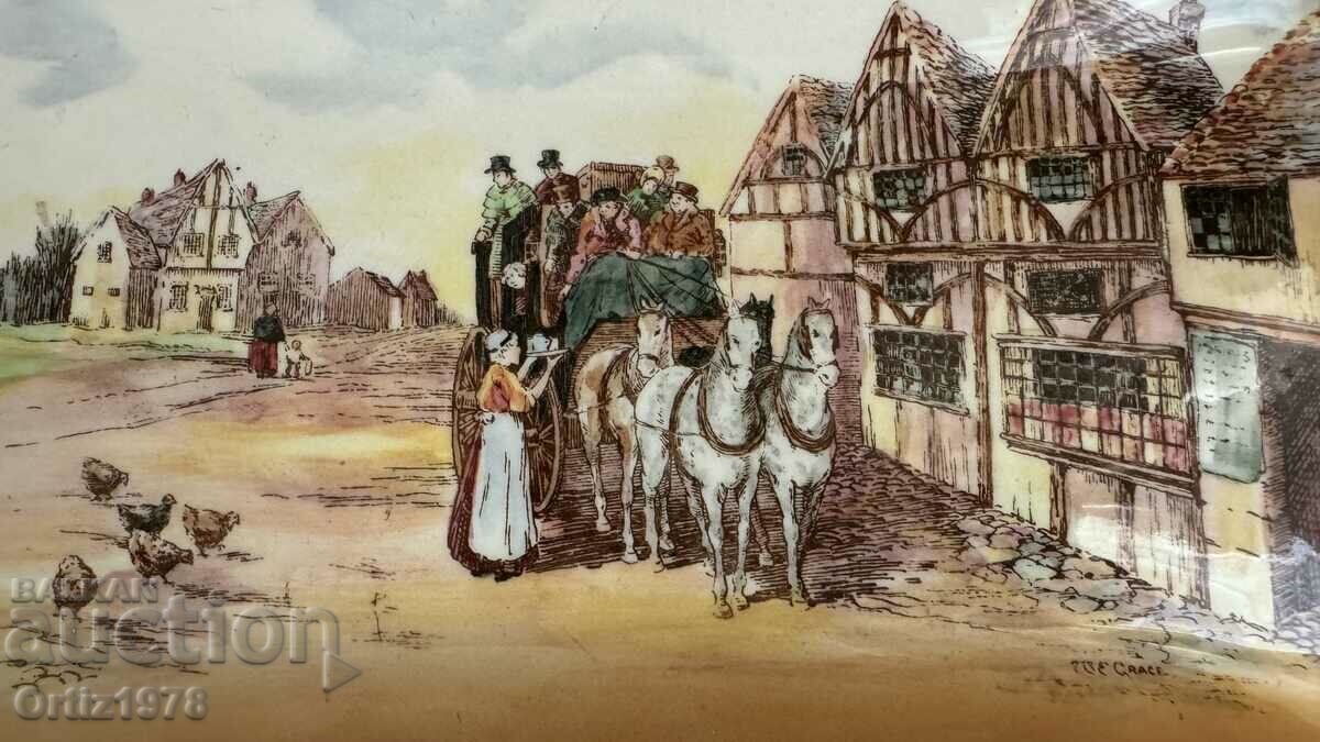 Royal Doulton – Old English Platter, 28cm, Excellent! - 6 Royal Doulton – Old English Platter, 28cm, Excellent! - 6