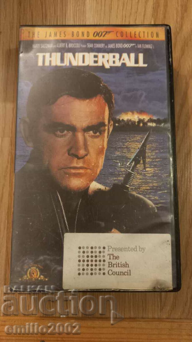 007 Thunderball videotape