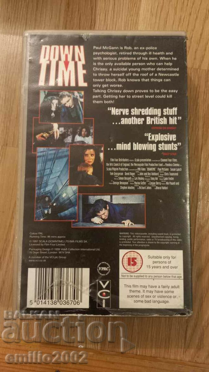 Auction Down time videotape Auction Down time videotape