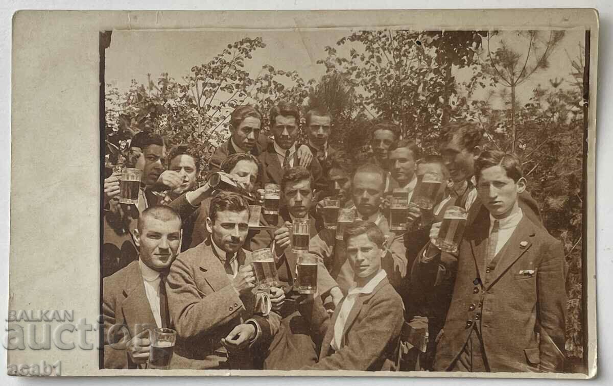 Graduation from the Gabrovska High School in 1920