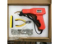 Soldering iron for gluing plastic with clamps 50W
