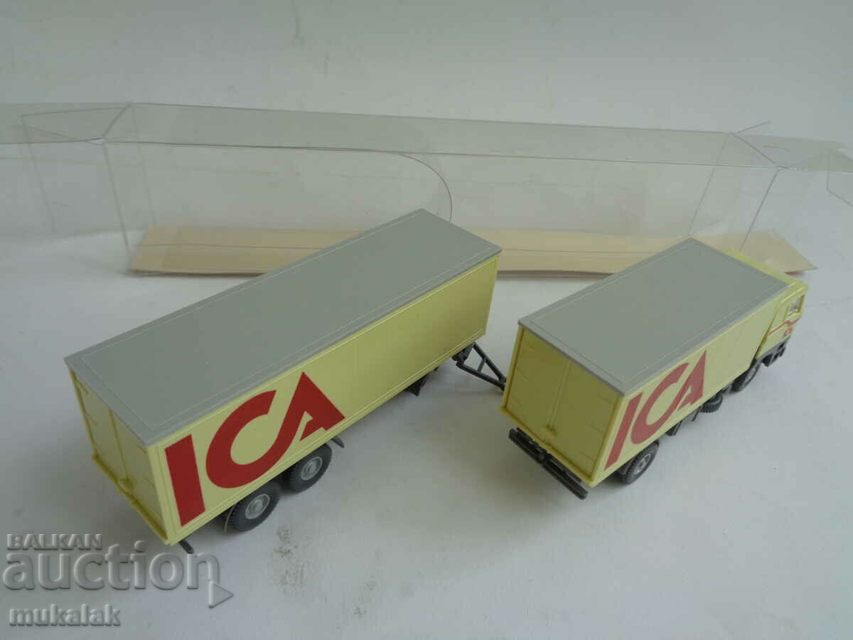 WIKING 1:87 H0 DAF DAF MODEL TRUCK TROLLEY TRAILER - 5 WIKING 1:87 H0 DAF DAF MODEL TRUCK TROLLEY TRAILER - 5