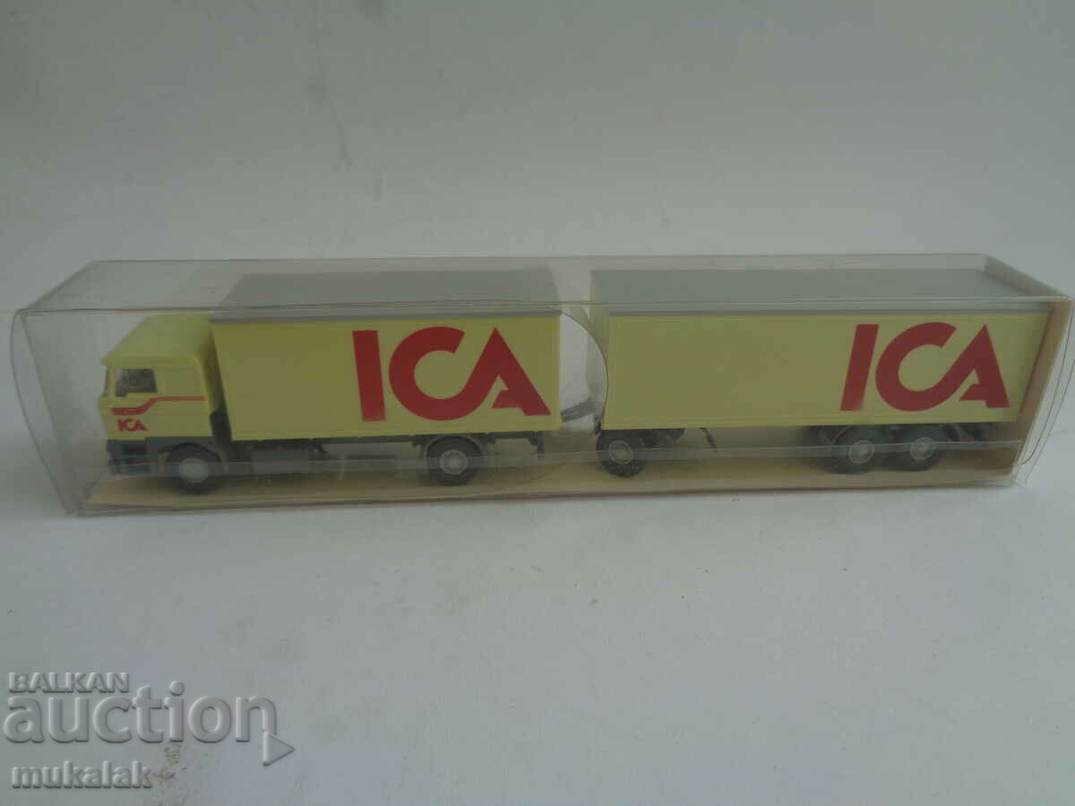 WIKING 1:87 H0 DAF DAF MODEL TRUCK TROLLEY TRAILER - 6 WIKING 1:87 H0 DAF DAF MODEL TRUCK TROLLEY TRAILER - 6