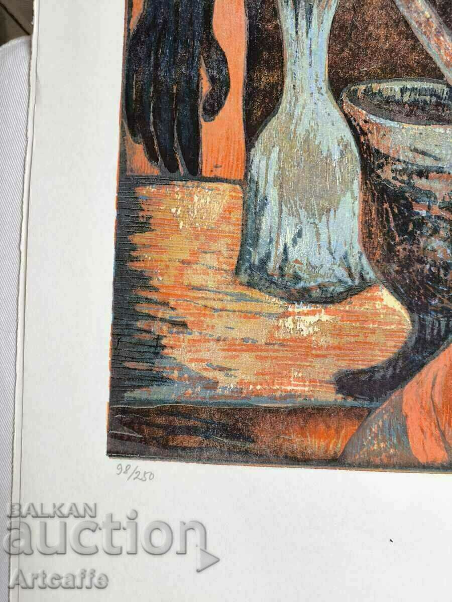 Licitație Litografia color mare Licitație Litografia color mare