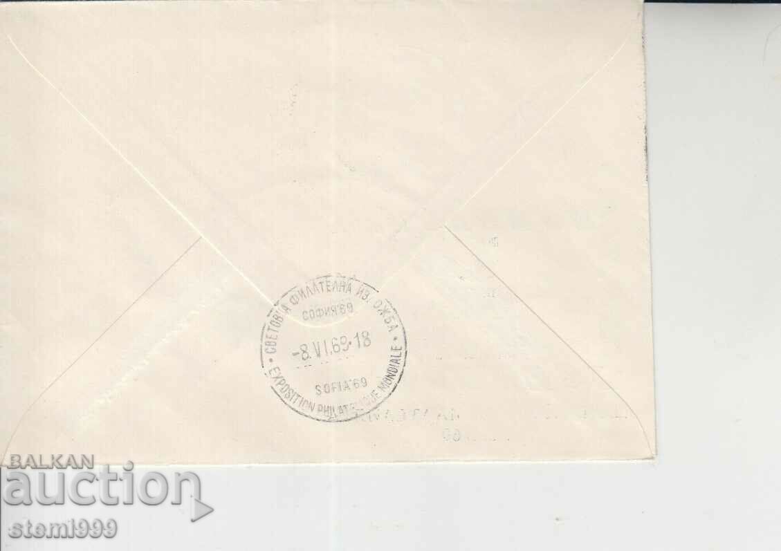 Ταχυδρομικός Φάκελος Αεροφιλίας Πρώτης Ημέρας με τιμή 1.80 BGN | € 0.92 Ταχυδρομικός Φάκελος Αεροφιλίας Πρώτης Ημέρας με τιμή 1.80 BGN | € 0.92