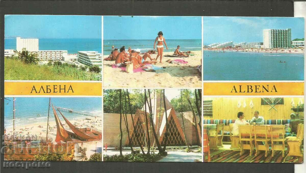 Albena - Καρτ ποστάλ Βουλγαρία - A 3725