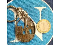 Keychain. Paris France Made in France