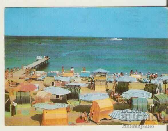 Card Bulgaria Varna Plaja Nisipurilor de Aur 1*