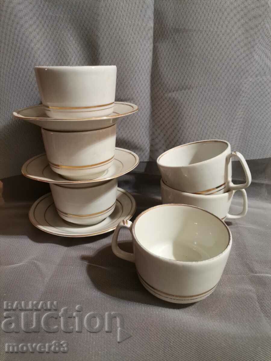 Coffee cups. Porcelain. Bulgaria