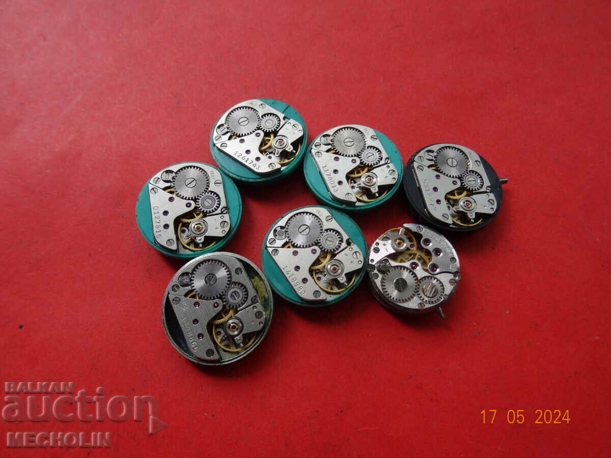 Delivery of LOT OF WOMEN'S RUSSIAN WATCH MOVEMENTS Delivery of LOT OF WOMEN'S RUSSIAN WATCH MOVEMENTS