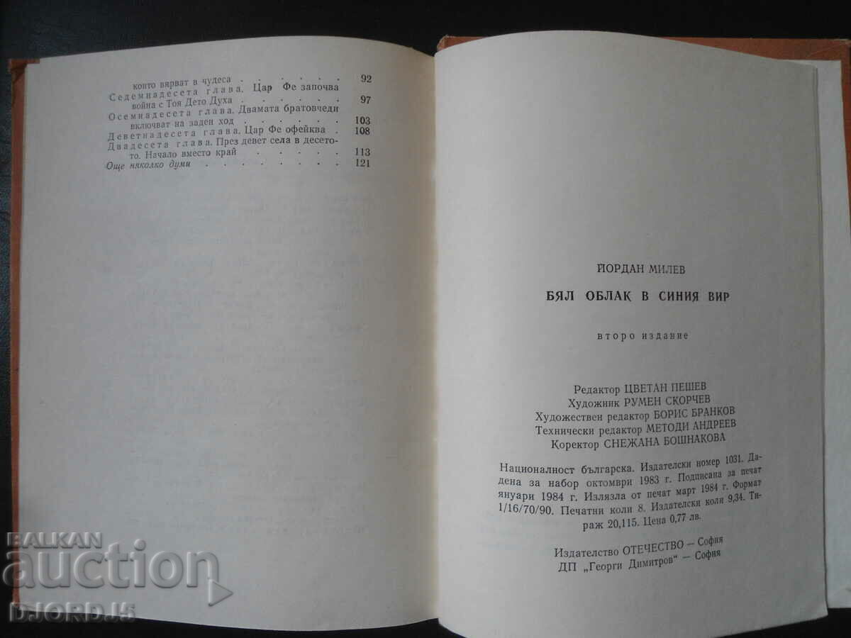 White cloud in the blue pool, Yordan Milev - 5