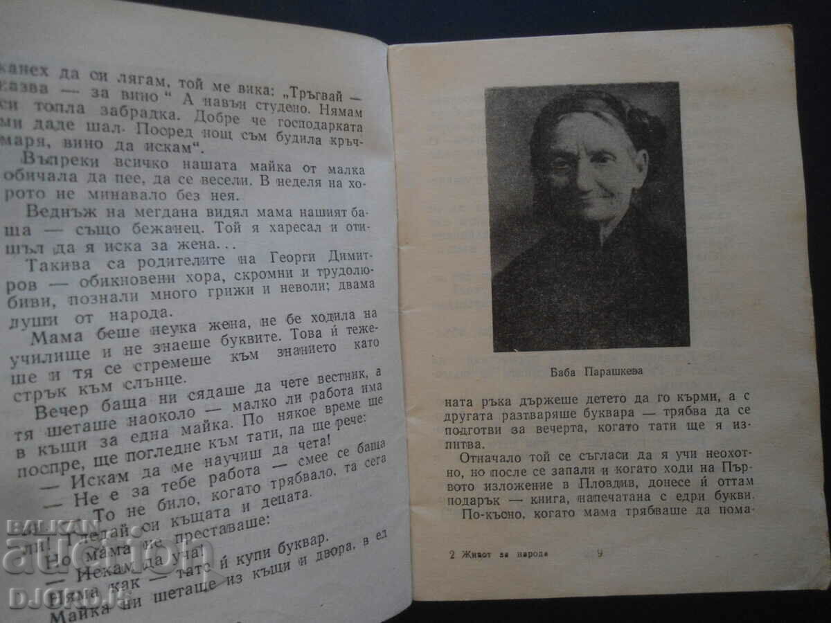 Delivery of Life for the people, Magdalena Barimova Delivery of Life for the people, Magdalena Barimova