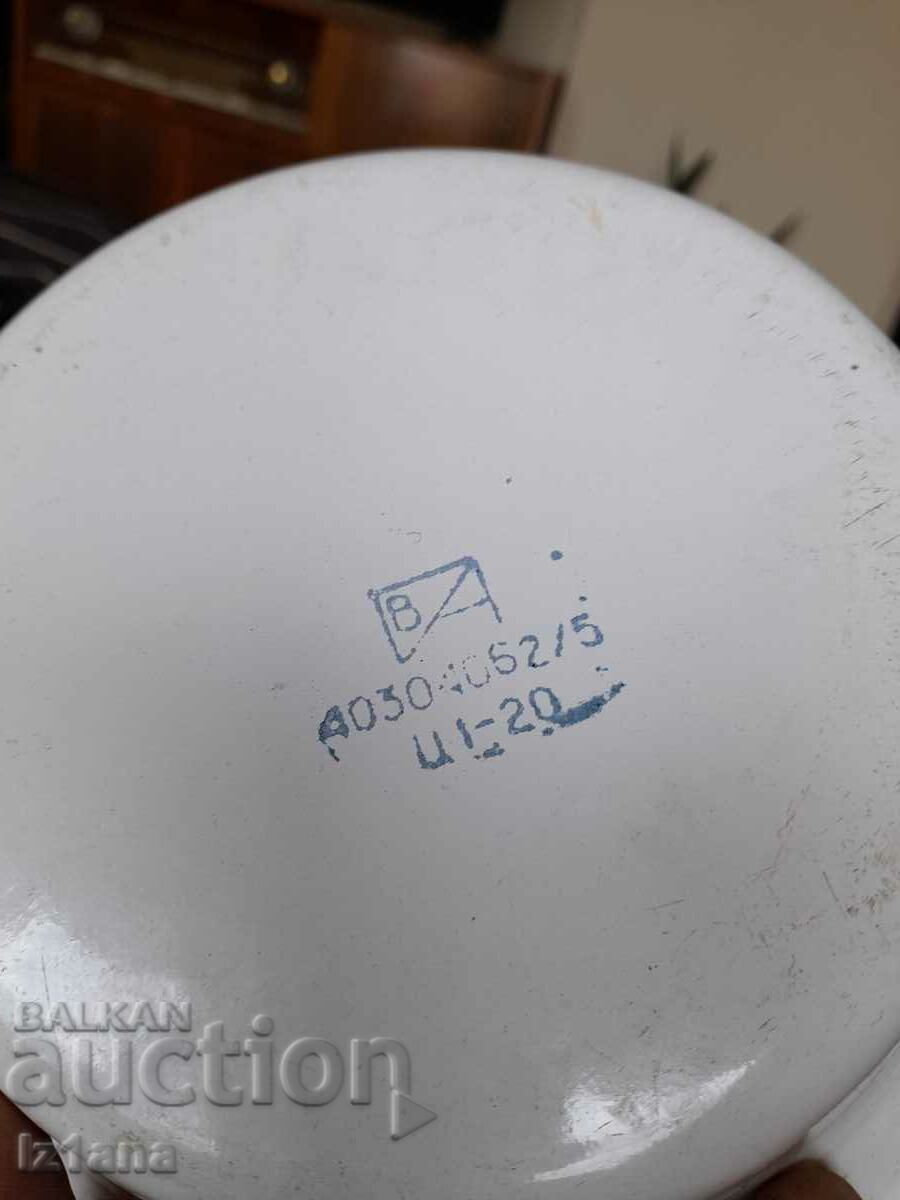 Old enameled bowl, panica - 6 Old enameled bowl, panica - 6