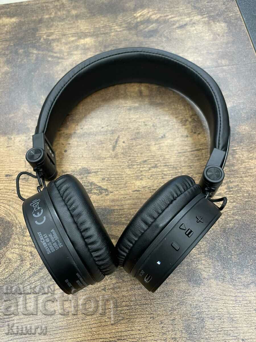 Silver Crest Headphones