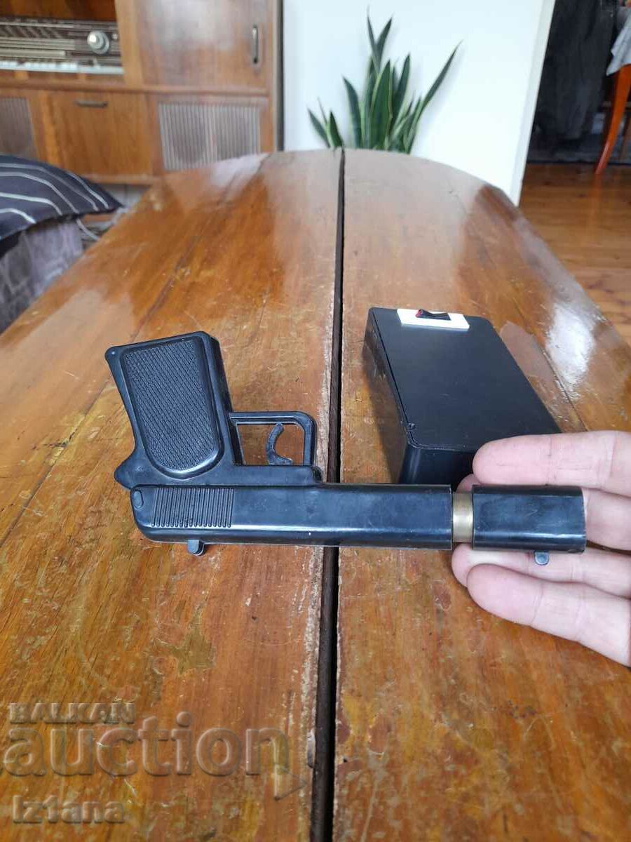 Old Toy Gun and Target - 5