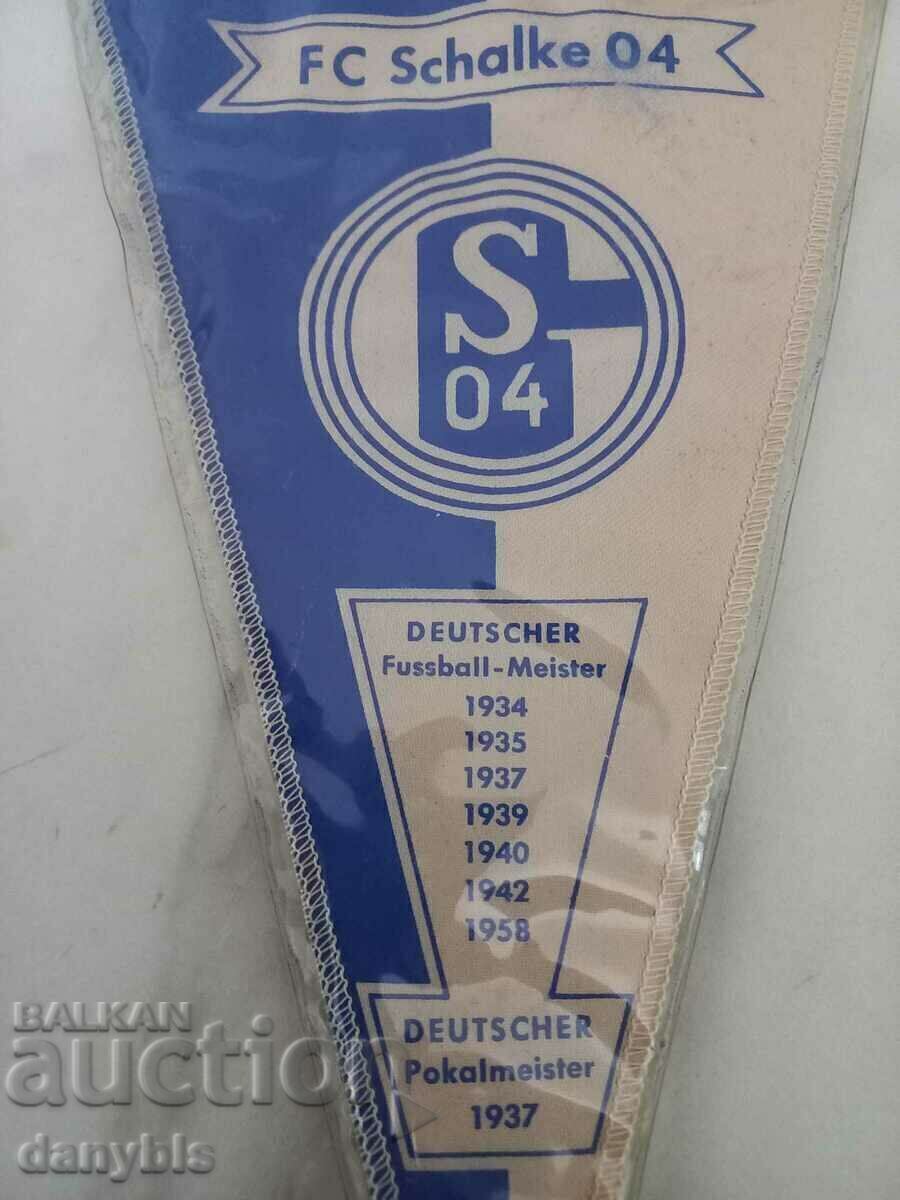 Old football flag - Schalke 04 Germany with price 15.00 BGN | € 7.67 Old football flag - Schalke 04 Germany with price 15.00 BGN | € 7.67