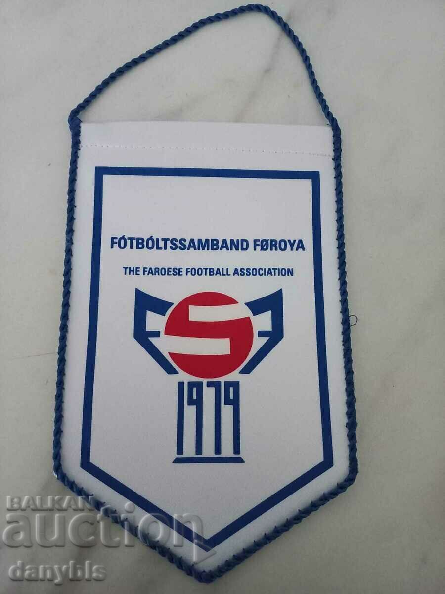Football flag - Faroe Islands Football flag - Faroe Islands