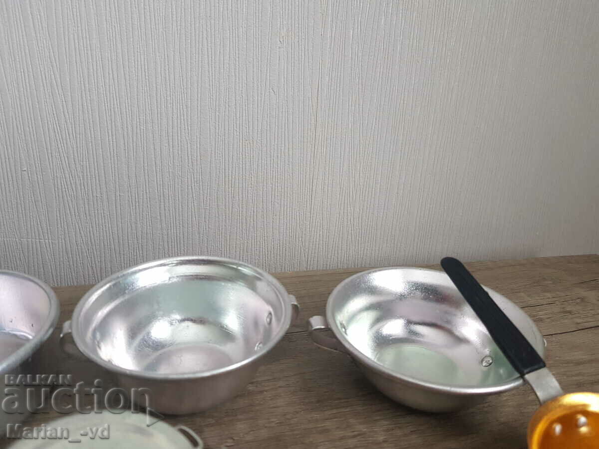 Children's social metal cookware set - 5 Children's social metal cookware set - 5