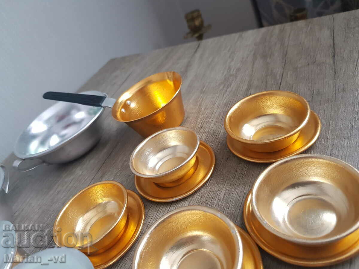 Children's social metal cookware set - 7 Children's social metal cookware set - 7